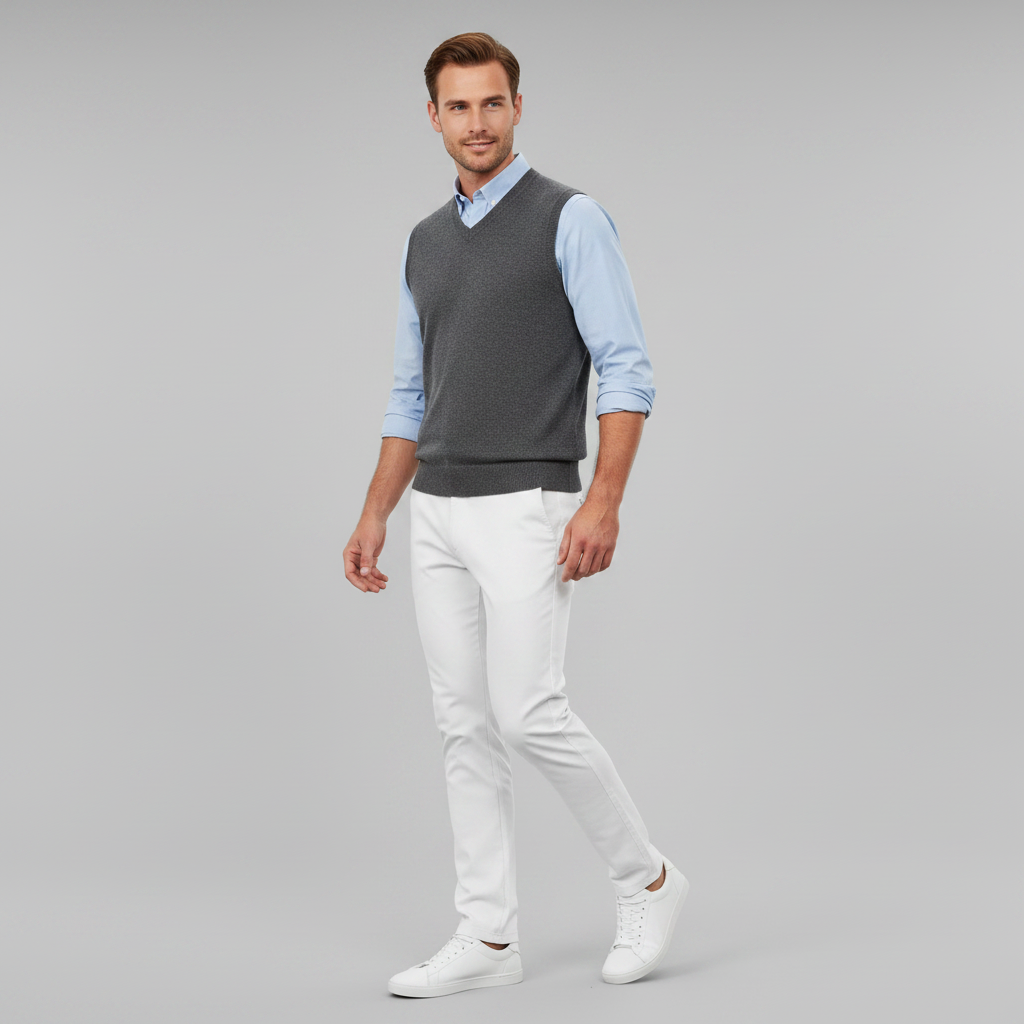 Albert Slim Fit Chinos | Men's Trousers in Breathable Fabric