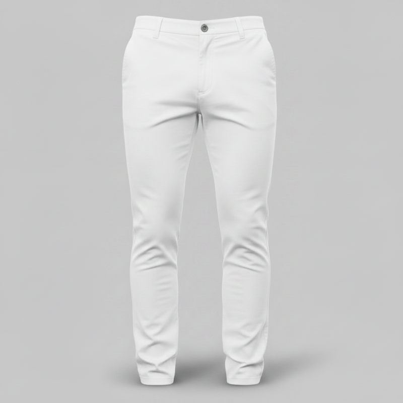 Albert Slim Fit Chinos | Men's Trousers in Breathable Fabric