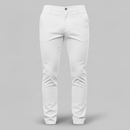 Albert Slim Fit Chinos | Men's Trousers in Breathable Fabric