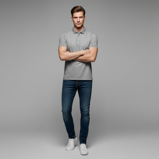 Men's Elegant Polo Shirt | Classic Fit Casual Wear
