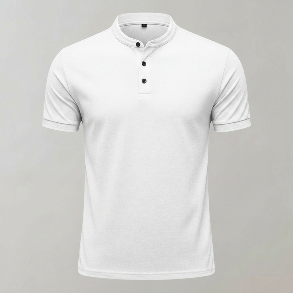 Men's Elegant Polo Shirt | Long Sleeve Casual Wear