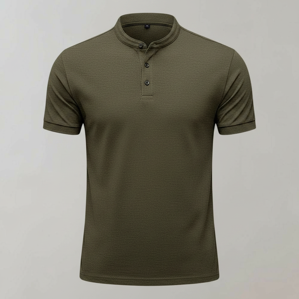 Men's Elegant Polo Shirt | Long Sleeve Casual Wear