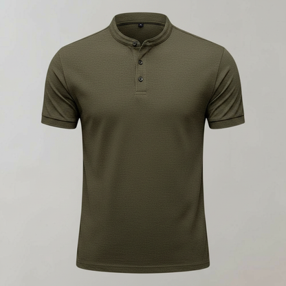 Men's Elegant Polo Shirt | Long Sleeve Casual Wear