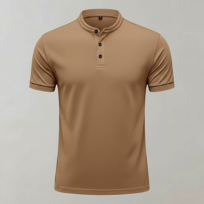 Men's Elegant Polo Shirt | Long Sleeve Casual Wear