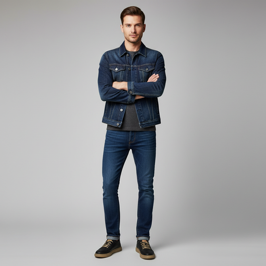 Men's Leather Sneakers | Stylish Comfort Trainers