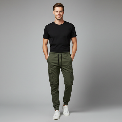 Men's Tactical Cargo Pants | Multi-Pocket Outdoor Trousers